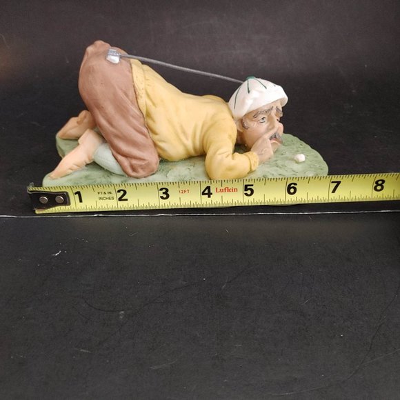 Vintage Arnart Golf Figurine Whimsical Fun Ceramic Statue Taiwan R.O.C. - Picture 7 of 9
